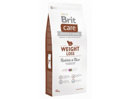 3603 brit care weight loss rabbit rice 12kg