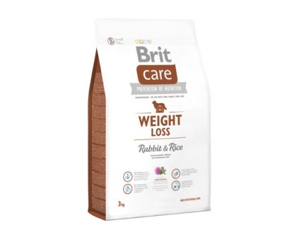 3606 brit care weight loss rabbit rice 3kg