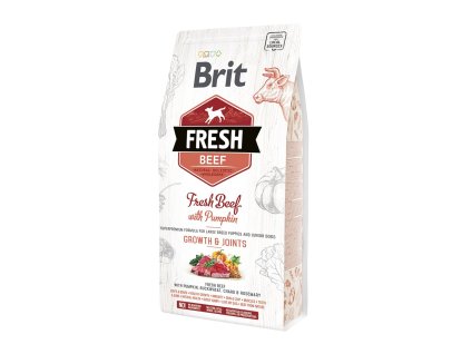 6915 brit fresh beef pumpkin puppy large 2 5kg