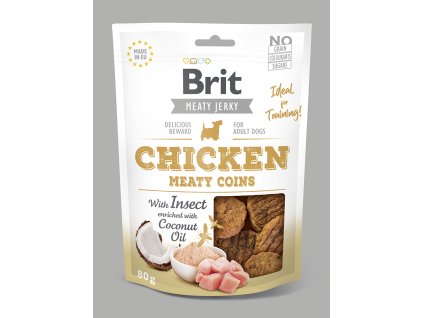 MEATY COINS chicken insect 80g