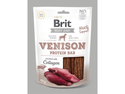 PROTEIN BAR VENISON with collagen 80g