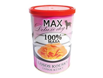 5547 max deluxe losos kousky 400g