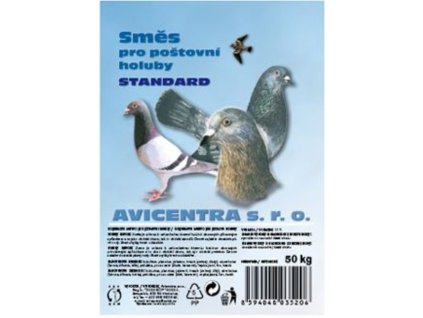 Avicentra Holub standard 25kg - krmná směs pro holuby