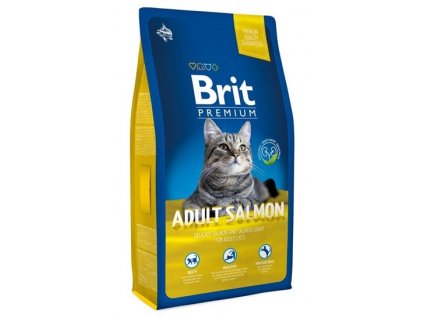 Brit Premium Cat Adult Salmon 8kg