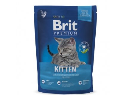 3894 new brit premium cat kitten 800g