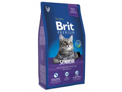 brit premium cat senior