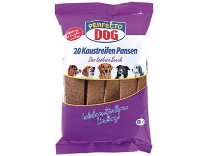 4647 perfecto dog masove platky s hovezim bachorem 10ks 200g
