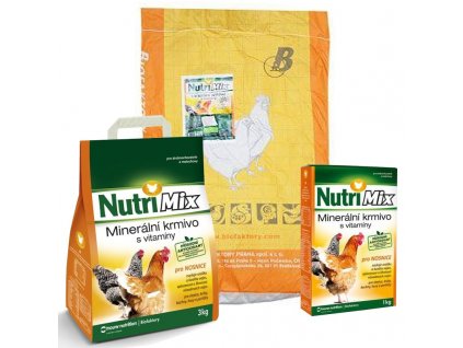 Nutri Mix pro nosnice - minerály a vitamíny pro drůbež