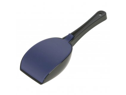 21343 lopatka na trus plastova s vikem 28 x 10 cm namorni modra