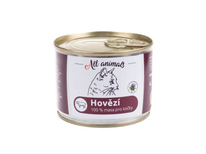 11085 all animals cat hovezi mlete 200g