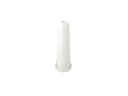 5449 cucak standard napajeci pro telata bily 100 mm kulata dira 4 mm