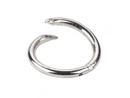 5776 2 krouzek nosni 59 mm vyklopny nerezovy