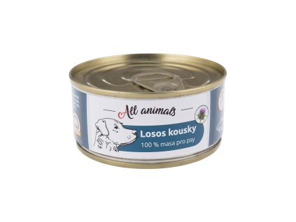 All Animals DOG losos kousky 100g