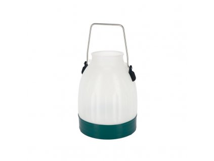 Konev dojící, poloprůhledná, 30l, zelená