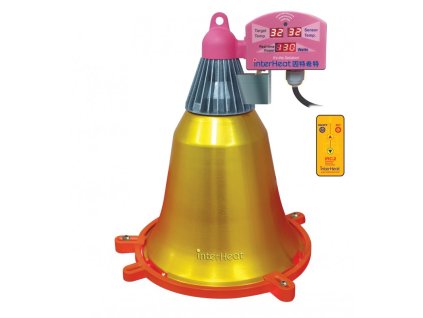 interheat infralampa inteligentni s uchytem na budnik i termostatem pro selata