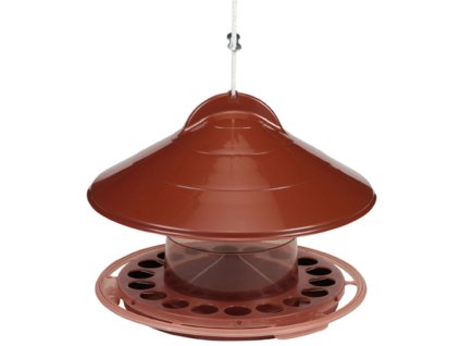 Nasypne krmitko hnede