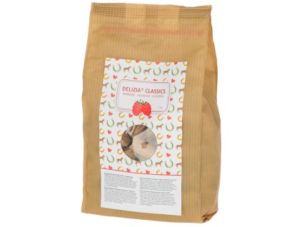 Pamlsek pro koně DELIZIA, malina, 1 kg