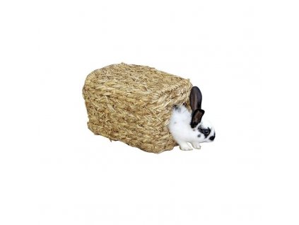 7297 domek pro kraliky z travy 28 x 18 x 15 cm