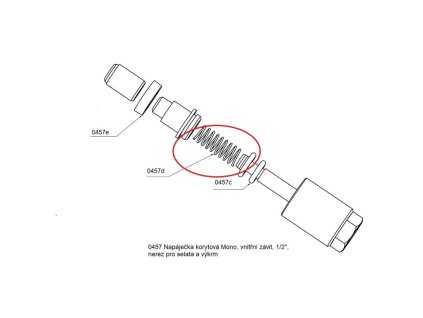 736100 pruzinka k napajecce 0457