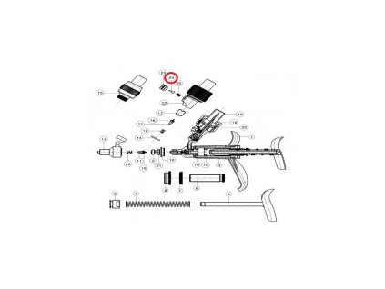 736115 nahradni dily pro ferro matic m91 gumicka do pistu