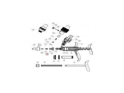 736133 nahradni dily pro ferro matic m91 o krouzek c 16