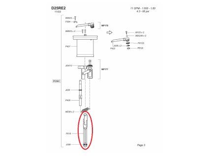 736376 medikator dosatron d25re2 0 2 2 nahradni dily pist plunzrovy