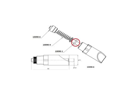 736430 o krouzek tesneni ke kolikovym napajeckam