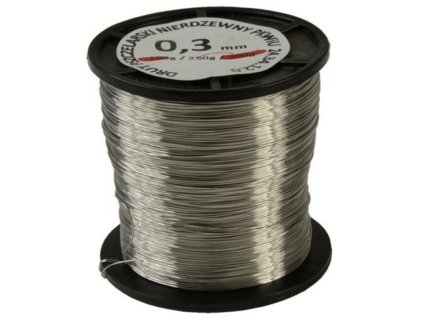 drat vcelarsky 03 mm 250 g nerezovy