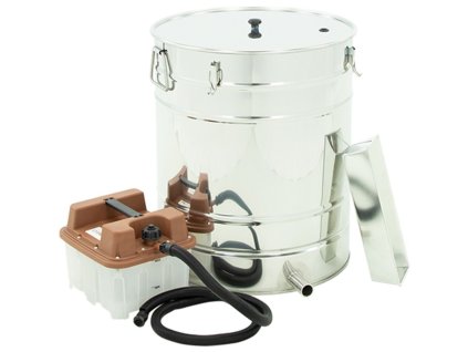 varak na vosk sudovy nerezovy 100 l prumer 500 mm s vyvijecem pary ekonomicka verze