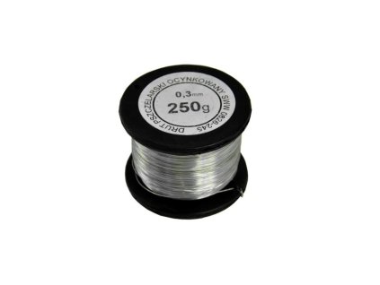 drut do ramek ocynk 0 3 mm 250g