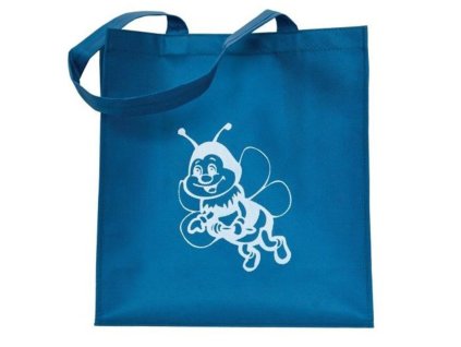 taska na sklenice s medem modra