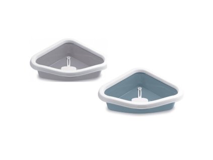 toaleta pro kocky rohova sprint corner nekryta 56 x 46 x 14 cm