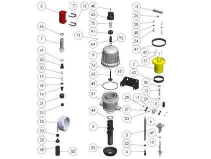 nahradni dily k medikatoru mixrite