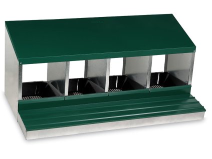 snaskove hnizdo pro slepice se sbernym kosikem na vejce gaun 10101 ctyrmistne 1