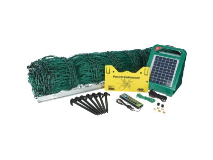 elektricky ohradnik se solarnim panelem
