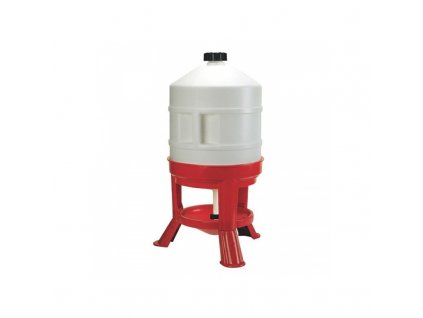 7609 napajecka pro drubez stojanova barelova plast 30l