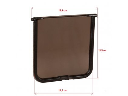 8791 klapka nahradni pro dvirka magneticka cat mate 4 way cat flap