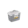102015 1 prepravka midi gulliver pro velke hlodavce kocky a male psy 45 x 33x 33 cm bila kamenne seda
