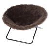 Pelíšek pro kočky SHARON židle pro kočky hnědá