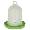 11887 napajecka pro drubez kloboukova s bajonetem eko plast bila zelena 5 5 l