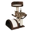 Škrabadlo pro kočky SAFARI odpočívadlo, hnědá