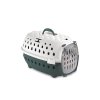 699459 prepravka pro psy a kocky travel chic 50x34 5x32cm anglicka zelena bila