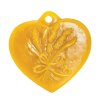 forma silikonova srdce s levanduli privesek