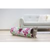 Tunel pro kočky Flower, kočičí skrýš 25 x 90 cm(3)
