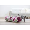 Tunel pro kočky Flower, kočičí skrýš 25 x 90 cm(2)