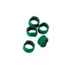 7738 krouzky na slepice spiralove 16 mm 20 ks zelena
