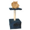 Škrabadlo pro kočky AMETHYST kočičí domek(3)