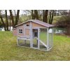 Kurník pro slepice BONNY s výběhem, 181 X 65 X 118 cm