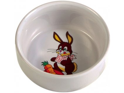 Keramická miska pro králíka s obrázkem 250 ml 11 cm