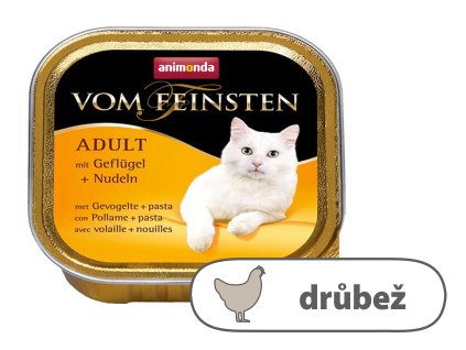 ANIMONDA paštika ADULT drůbež, těstoviny pro kočky 100 g